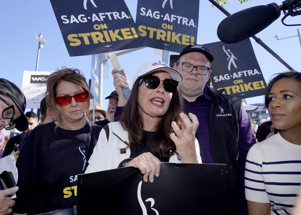 Hollywood Strikes-Fran Drescher
