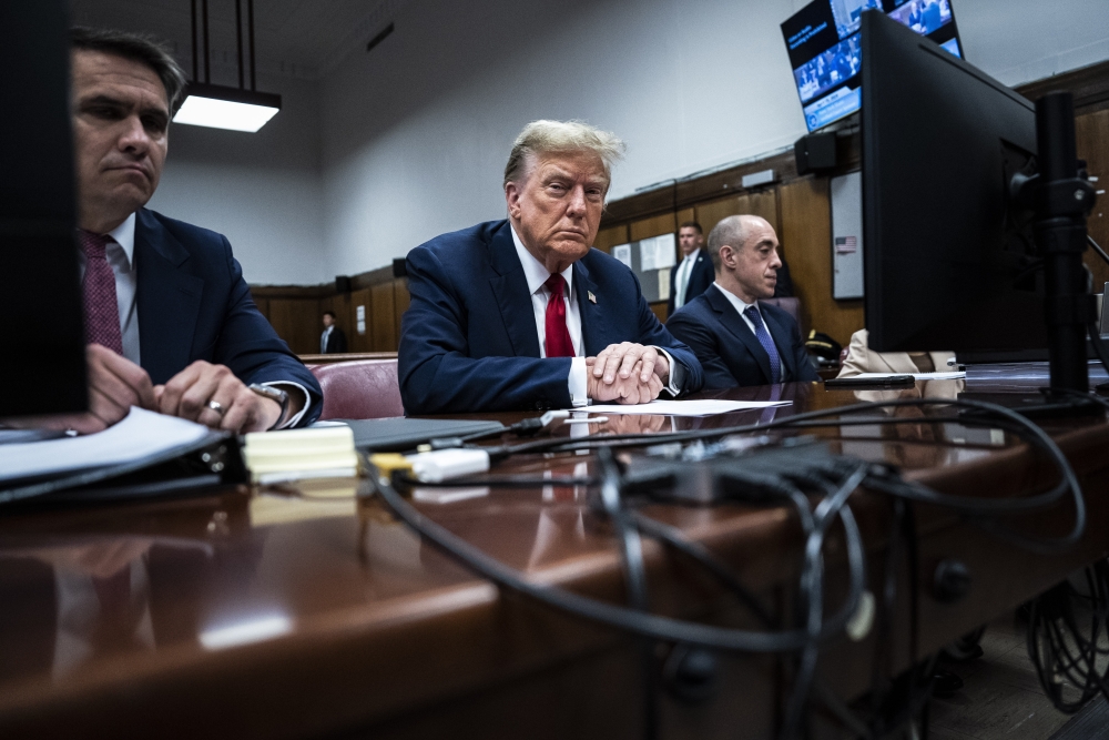 AP Poll Trump Trials