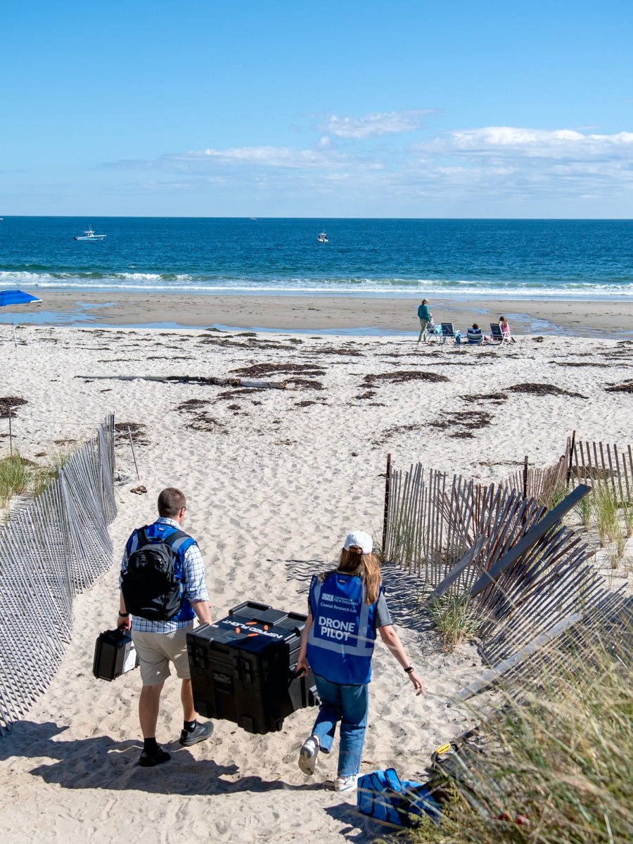 UNE maps loss of Maine beach dunes from 2024 winter storms